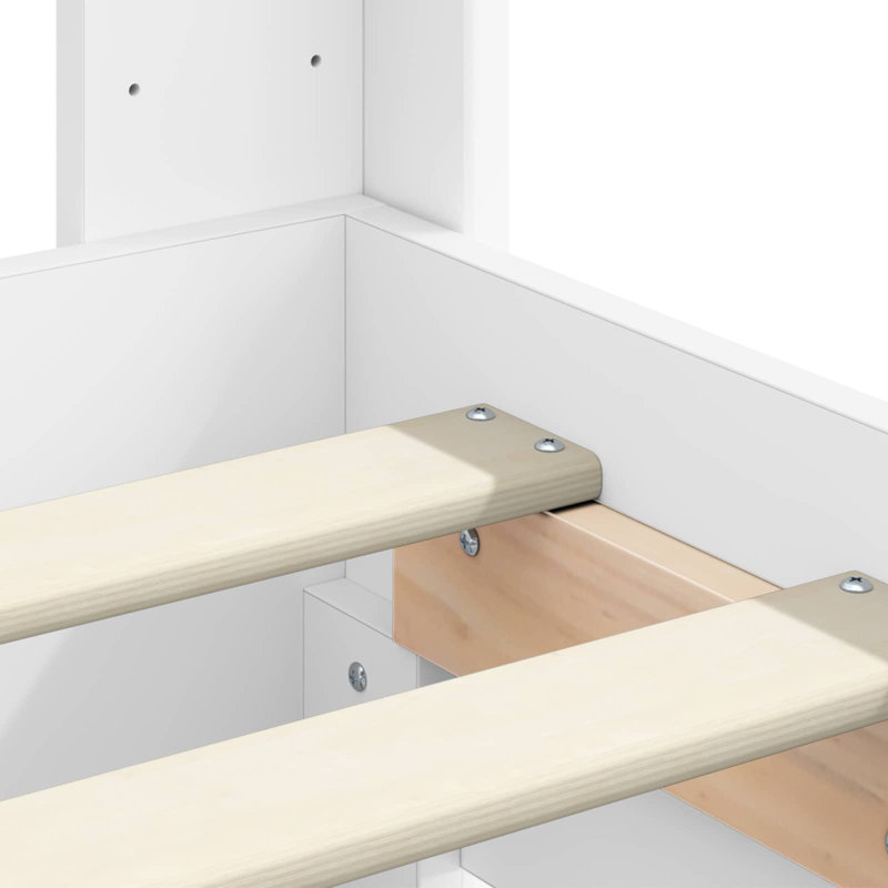 Bed, European Double (140 x 200 cm), White