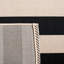 Tapis rayé beige / noir intérieur / extérieur Mestas-1643169044