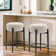 24'' Upholstered Counter Stool