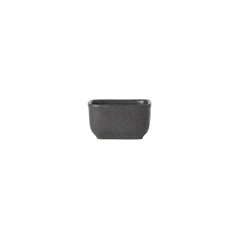 Roda 3oz. Handmade Stoneware Square Cereal Bowl, Sky