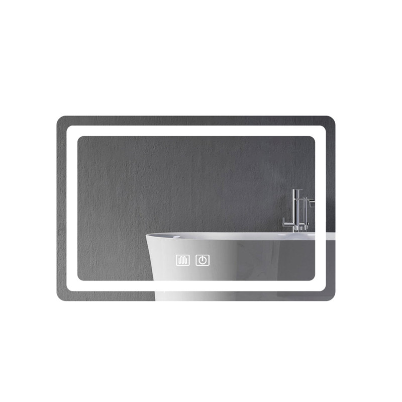 Miroir mural de salle de bain 15,5 po H