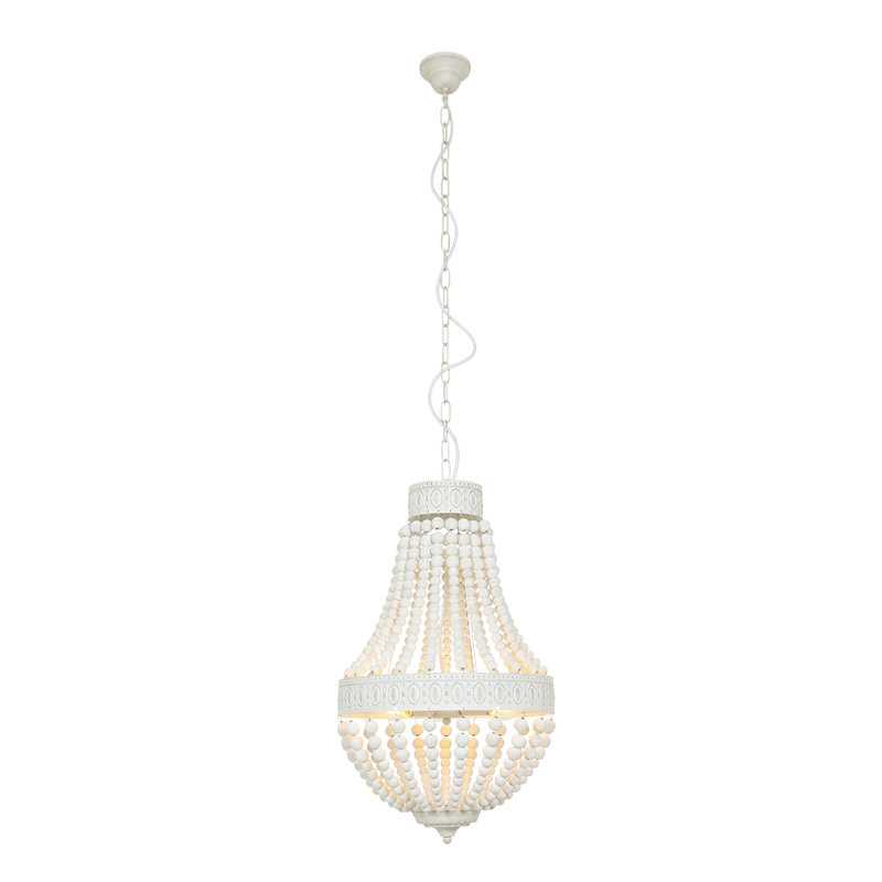Posada 3 - Light White Unique/Statement Pendant