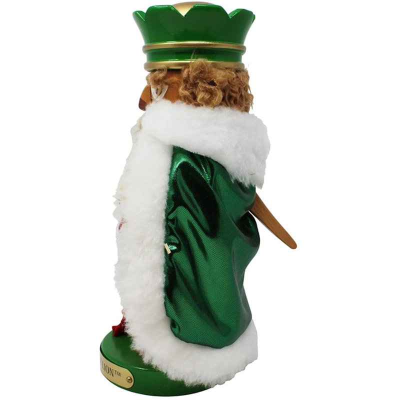 Chubby Wizard of Oz Cowardly Lion Nutcracker