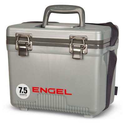 Engel 7.5-Quart EVA Gasket Seal Ice and DryBox Cooler with Carry Handles