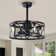 20''Industrial 5-Blade  Ceiling Fan With Remote Control ,5 ABS Blades Small Size Ceiling Fan