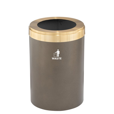Steel Kitchen Trash Can