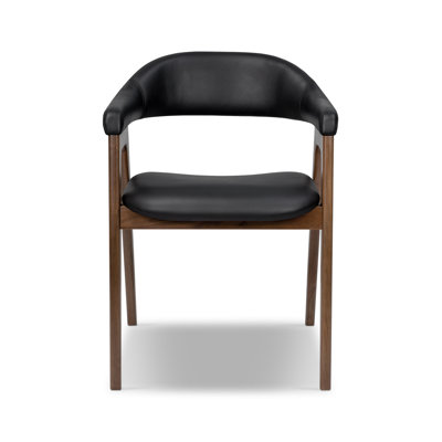 Lando Genuine Italian Leather Dining Chair