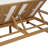 Outdoor Double Lounge Chair With 5-Position Adjustable Backrest For Each Seat, Wood Patio Chaise Lounge With Removable Cushions For Patio, Poolside, Garden