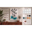 Bamboo in Mist Japandi - Wrapped Canvas-576868418-576868444