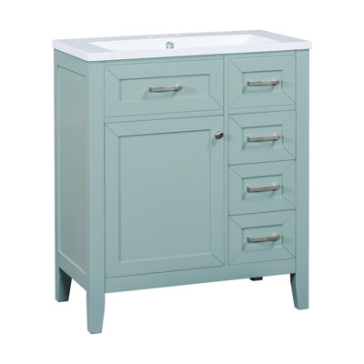 Meuble-lavabo 30 po avec lavabo et porte en céramique