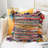 Rafi Multicolor Striped Chindi Hand-Woven Throw Pillow-1065412707-1065412708