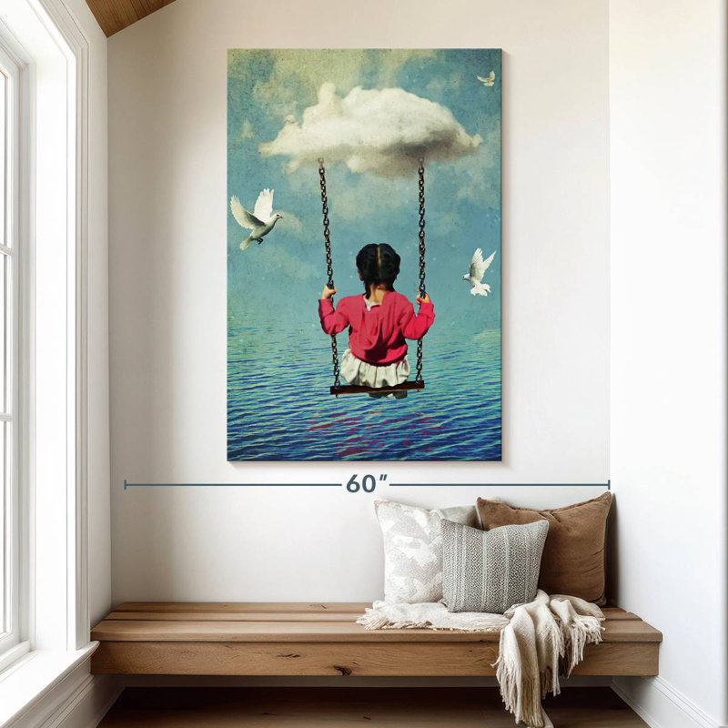 Kelan The Traveler Swing, 51" H x 34" W
