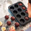 Moule à muffins en acier au carbone épais Calphalon