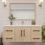 Meuble-lavabo mural 48 po avec lavabo en acrylique renforcé Victoria-97880850
