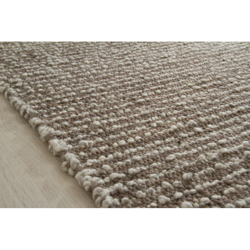 Jeremy Striped Wool Hand Woven Area Rug, Rectangle 170 x 240cm