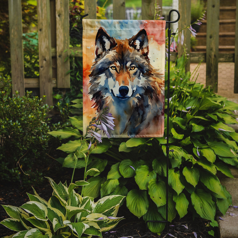 Double Sided 15.5'' H x 11.25'' W Polyester Animal Garden Flag