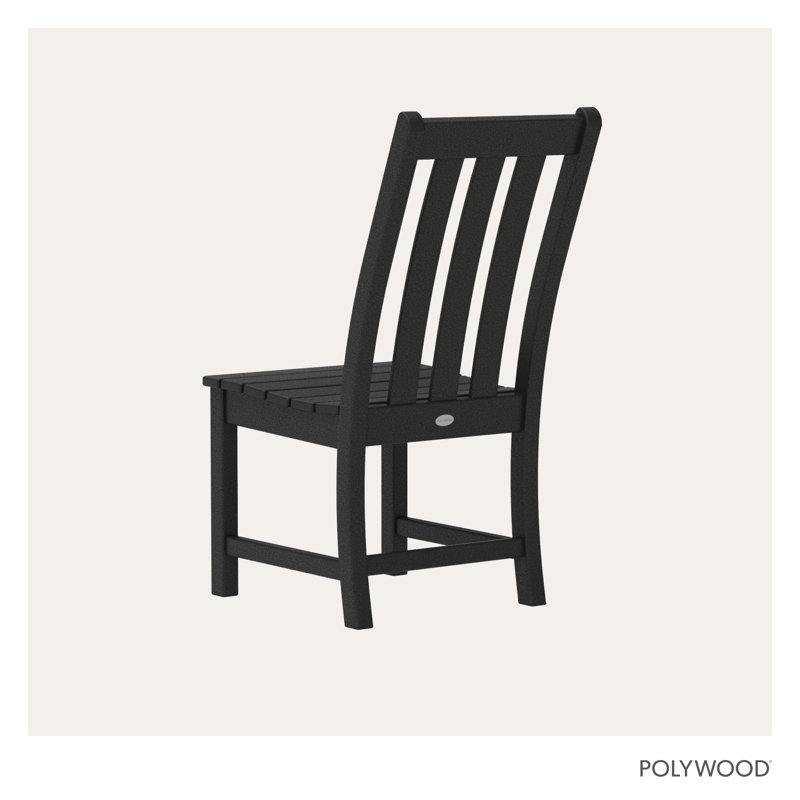 Chaise d'appoint POLYWOOD Vineyard, Noir
