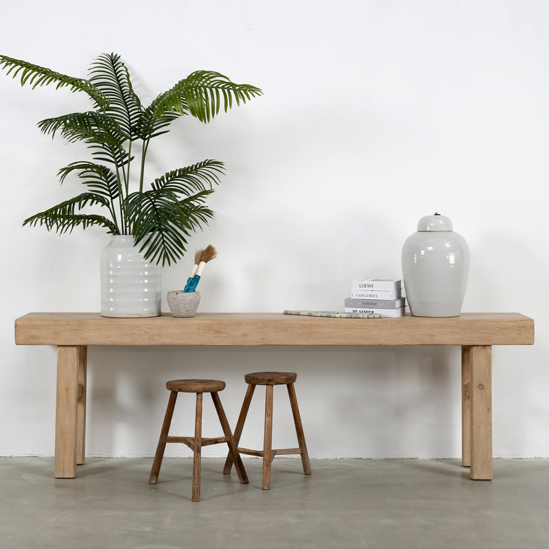 Capri 100'' W Solid Wood Console Table