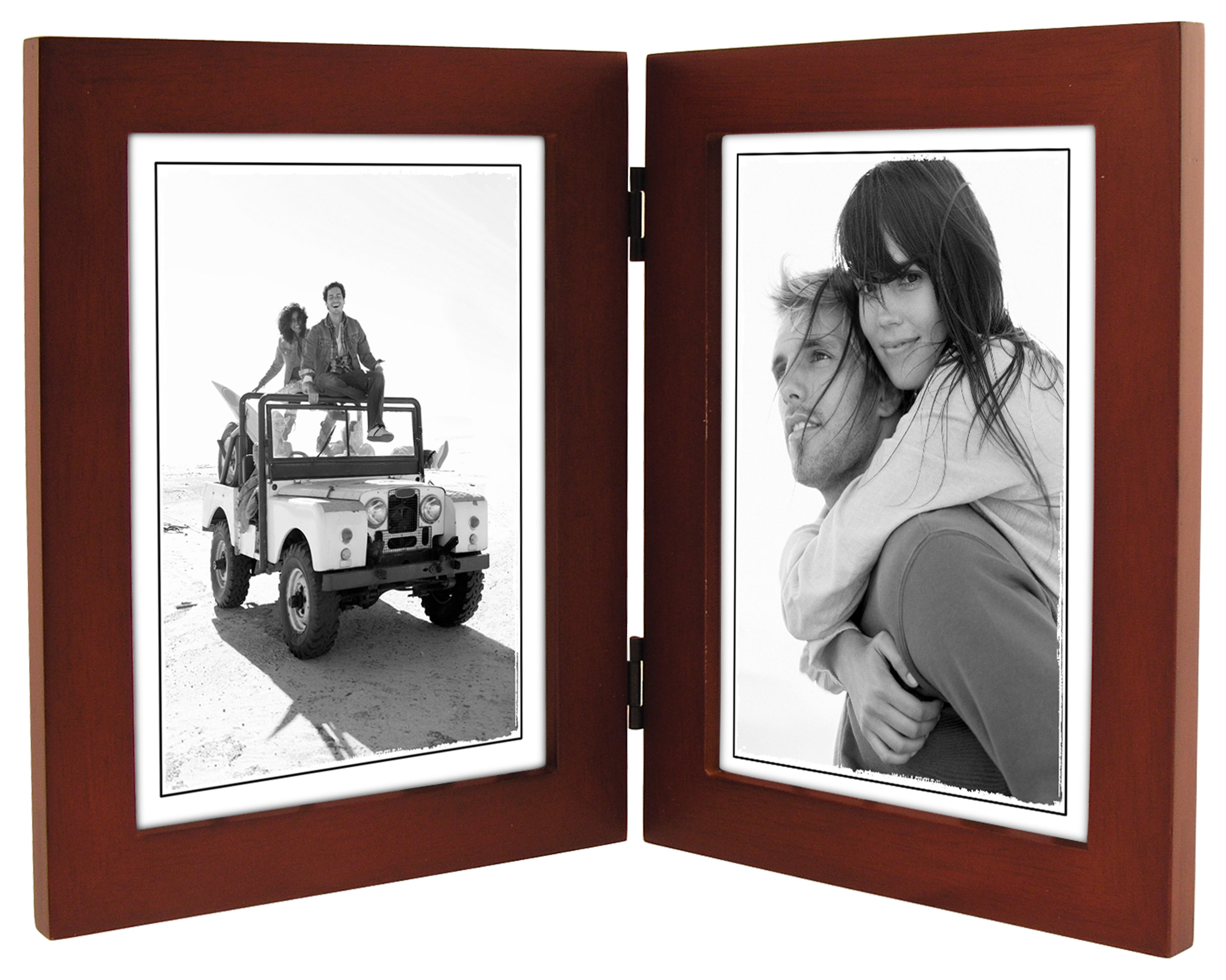 Charlton Home® Regnier Double Linear Picture Frame & Reviews | Wayfair