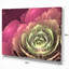 « fractal fleur », impression sur toile tendue rose/vert-18439585
