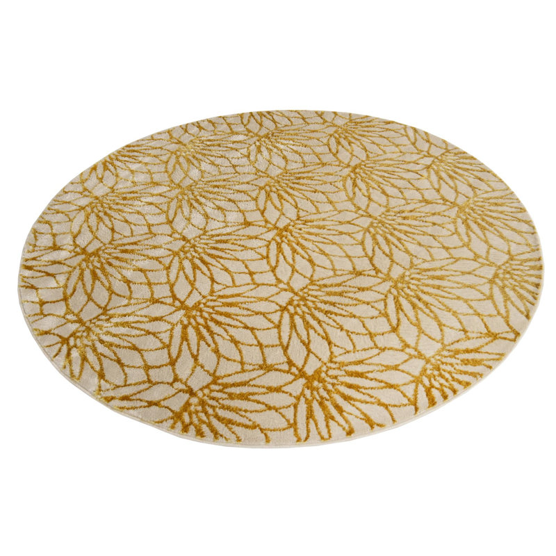 Friederieke Floral Indoor Rug, Round 7'10"