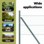 Vidaxl Hexagon Fence Steel-114622015-114622021