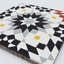 Carreau de sol et de mur à motif ciment / marbre 8 po x 8 po Semara