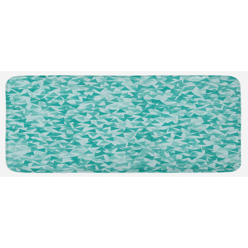 Modern & Contemporary Polyester Kitchen Mat