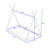 Krisha Twin Size Platform Bed with Slats Support-182132605