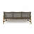 Hampton Wood + Wicker 3 Seater-373574781