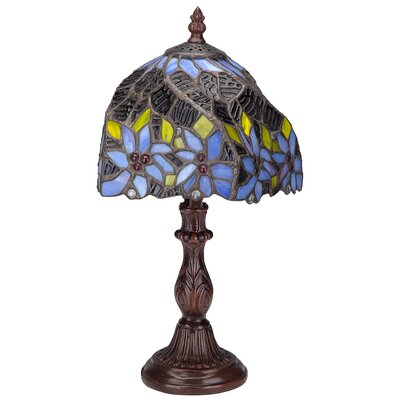 American Dogwood Tiffany-Style Table Lamp -  Design Toscano, TF10044