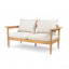 Causeuse d'extérieur en bois d'acacia Terassi