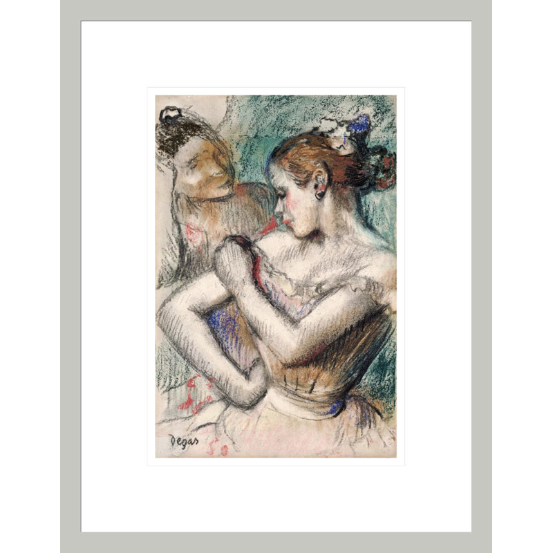 Danseuse by Edgar Degas -Framed Giclee Print, 16.75" H x 13.08" W