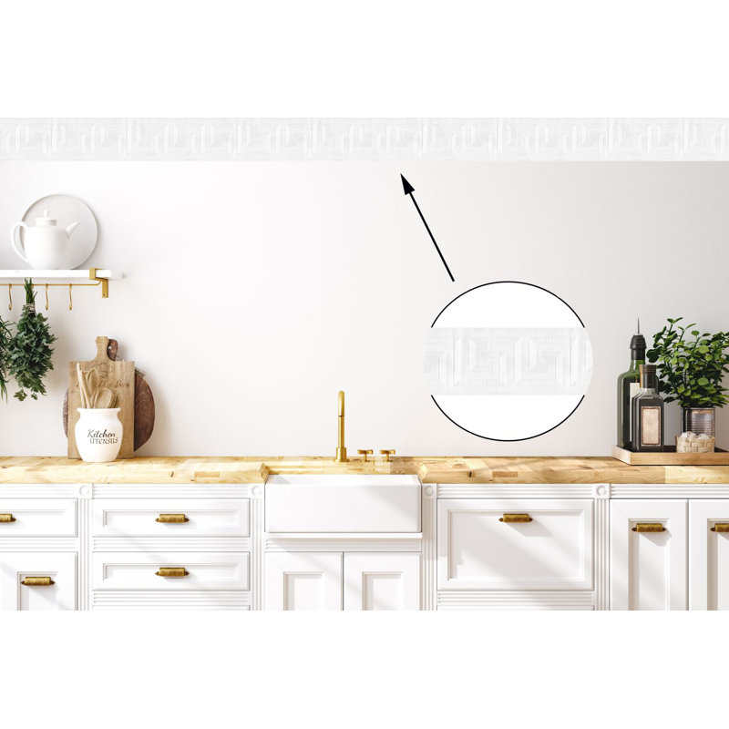 Bordure de papier peint Crystalee L 15 pi x l 5,3 po Crystalee