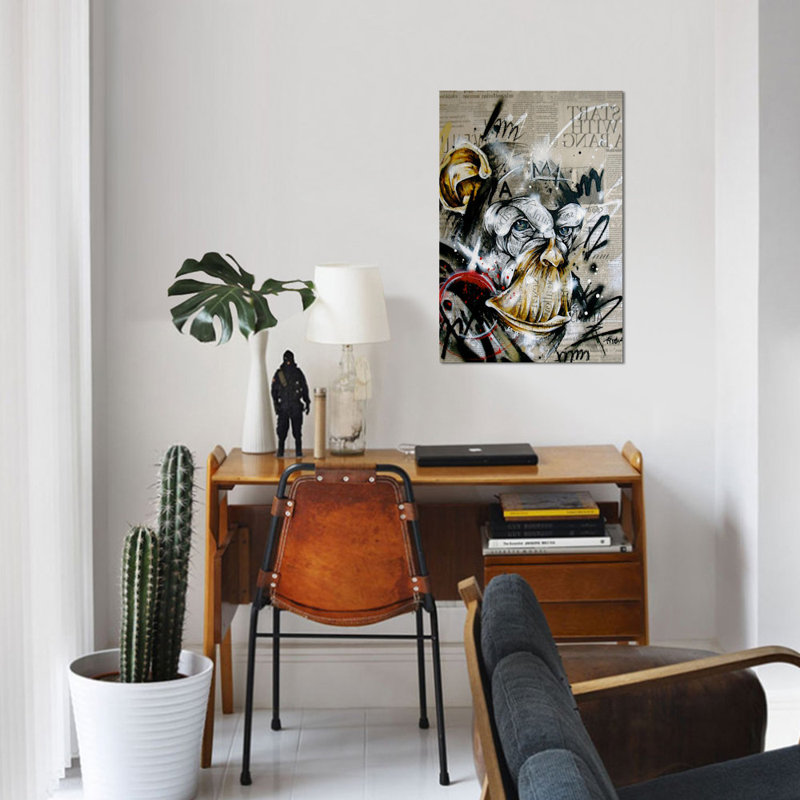« informante », impression sur toile tendue, H 40 po x l 26 po x P 1,5 po, Toile tendue, Pas de tapis