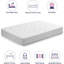 Pocket Sprung Mattress With Quilted Top Layer-61512388