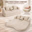 Upholstered 70.07 " Chenille Sofa-1494875233