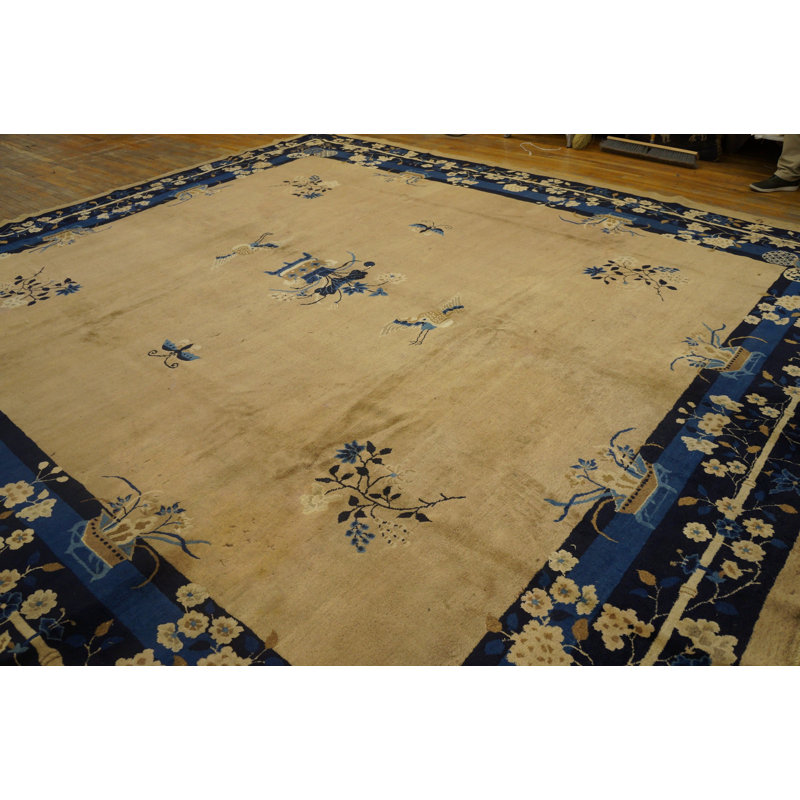 Antique Peking Room Size Wool Other Rug