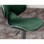 Tabouret de bar pivotant rembourré en velours, ensemble de 2-1307008121