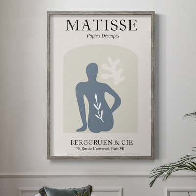 Matisse DVII Framed Print Framed Print - Solid Wood