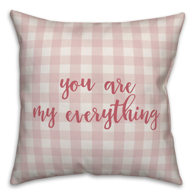  Coussin You You My My Everything Square