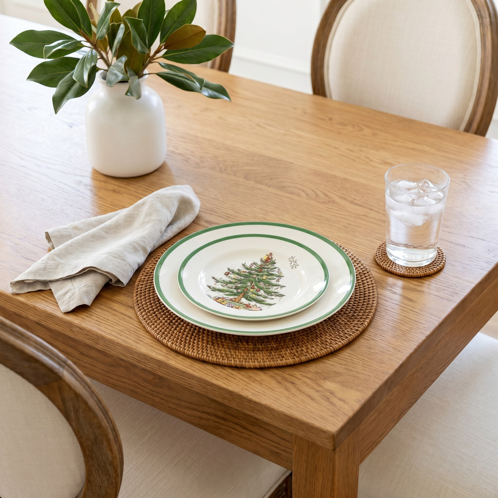 Christmas Tree 10" Dinner Plate