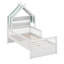 Lit maison avec tablette de tête de lit et auvent amovible, cadre de lit plateforme en bois avec garde-corps-1978741037-1978741036