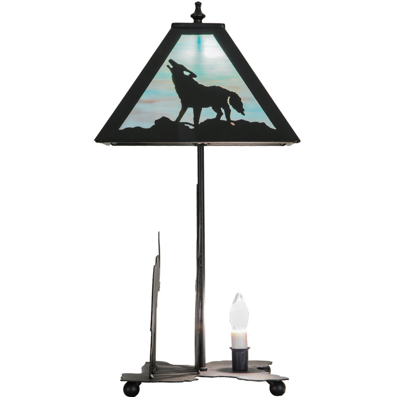 Rustic Lodge Table Lamp