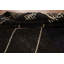 Tapis à motif treillis oriental brun foncé 6 x 10