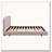Solid Wood Legs Upholstered Bed Frame-2086229555-2086229554