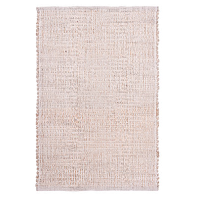 Tapis campagnard en jute et coton Colston
