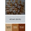 Desserts, riz, Krispies, friandises, art mural en métal gris