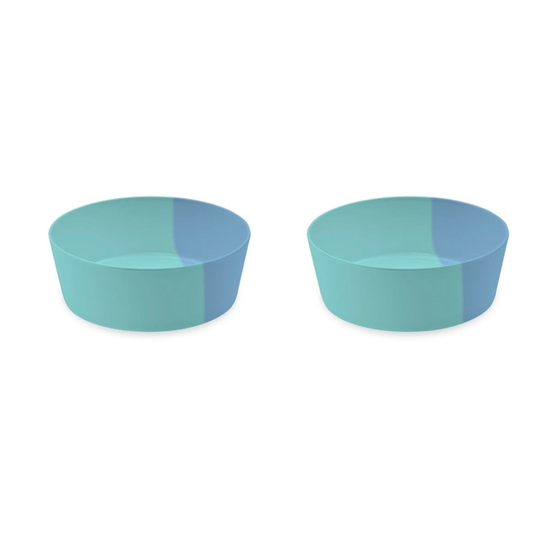 Bol pour animaux Maxen, Grand (5 tasses / 40 oz liquides), 2.5", Bleu