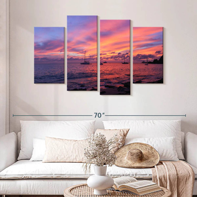 Nicci St. Barts Seascape, 32" H x 52" W